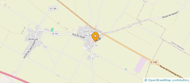 localisation de l'entreprise MONSIEUR MICHEL TEXIER  SAINT-ETIENNE-DE-BRILLOUET