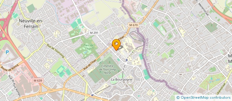 localisation de l'entreprise MONSIEUR MICHEL THALAMAS  TOURCOING