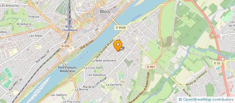 localisation de l'entreprise MONSIEUR MICHEL THENAISY  BLOIS