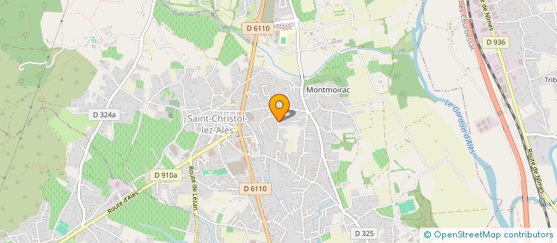 localisation de l'entreprise MONSIEUR MICHEL THERIAULT  SAINT-CHRISTOL-LEZ-ALES