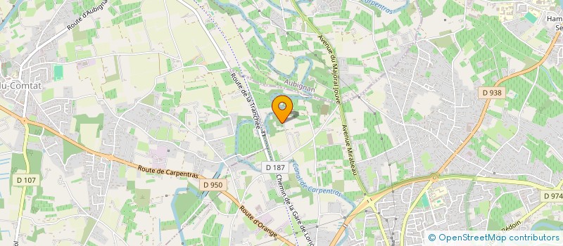 localisation de l'entreprise MONSIEUR MICHEL THERIN  CARPENTRAS