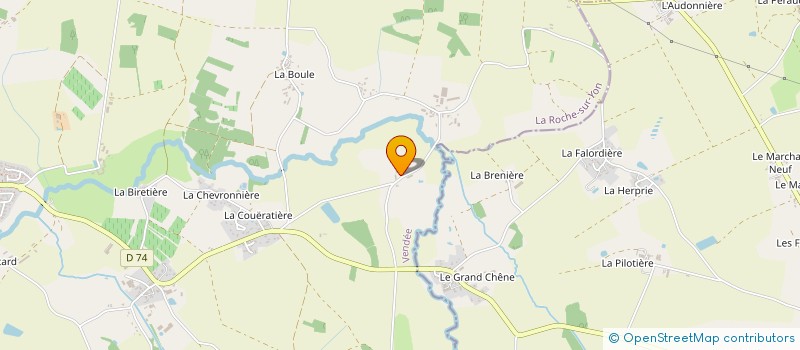 localisation de l'entreprise MONSIEUR MICHEL THIBAUD à SAINT-PHILBERT-DE-BOUAINE