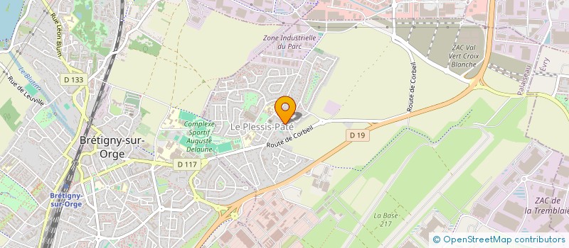 localisation de l'entreprise MONSIEUR MICHEL THIERCELIN  LE PLESSIS-PATE