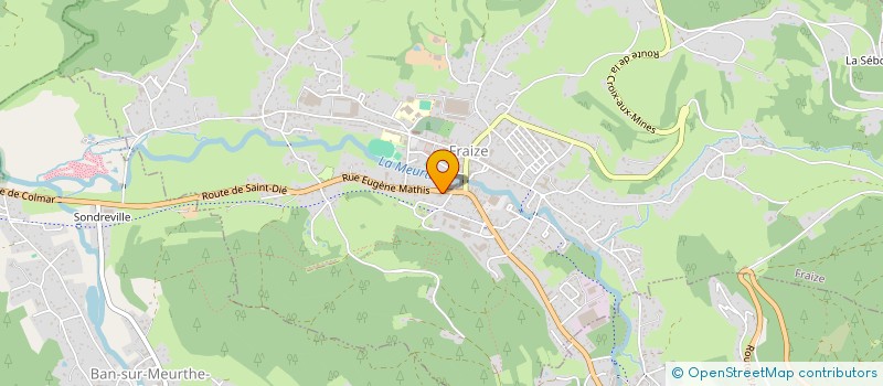 localisation de l'entreprise MONSIEUR MICHEL THIRION  FRAIZE