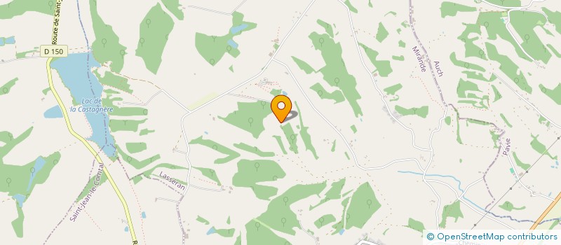 localisation de l'entreprise MONSIEUR MICHEL THIROUARD  PESSAN