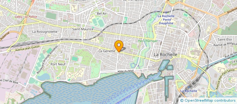 localisation de l'entreprise MONSIEUR MICHEL THOMAS à LA ROCHELLE