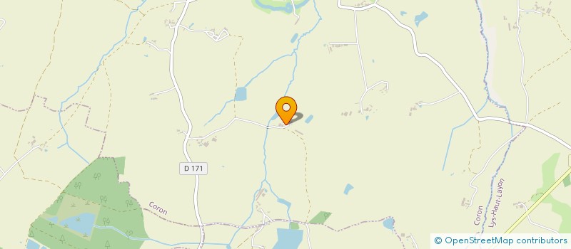 localisation de l'entreprise MONSIEUR MICHEL THOMAS  CORON