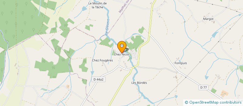 localisation de l'entreprise MONSIEUR MICHEL THOMAS à ARNAC-LA-POSTE