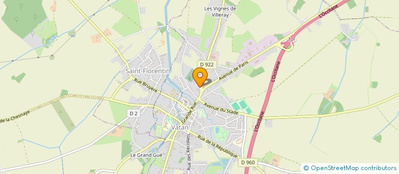 localisation de l'entreprise MONSIEUR MICHEL THOMAS à VATAN