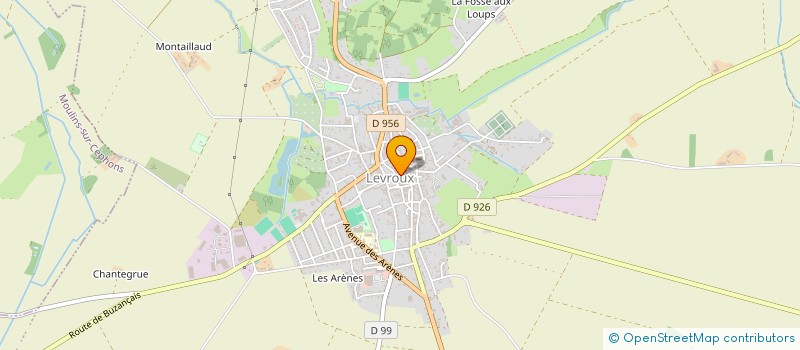 localisation de l'entreprise MONSIEUR MICHEL THOMAS à LEVROUX