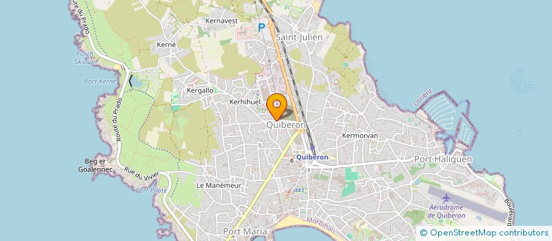 localisation de l'entreprise MONSIEUR MICHEL THOMAS à QUIBERON