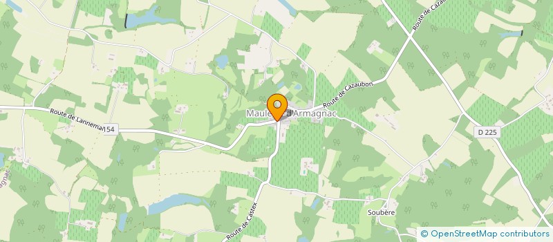 localisation de l'entreprise MONSIEUR MICHEL THORE  LIAS D'ARMAGNAC