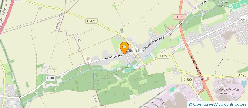 localisation de l'entreprise MONSIEUR MICHEL THOREZ  ESQUERCHIN