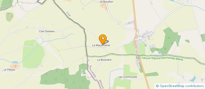 localisation de l'entreprise MONSIEUR MICHEL THORIN à SAINT-MARTIN-DES-LANDES