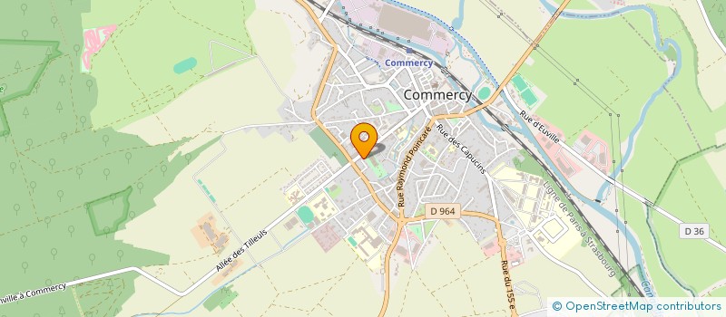 localisation de l'entreprise MONSIEUR MICHEL THUVENY à COMMERCY