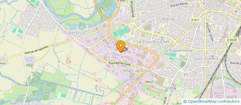 localisation de l'entreprise MONSIEUR MICHEL TISSEYRE à NIORT