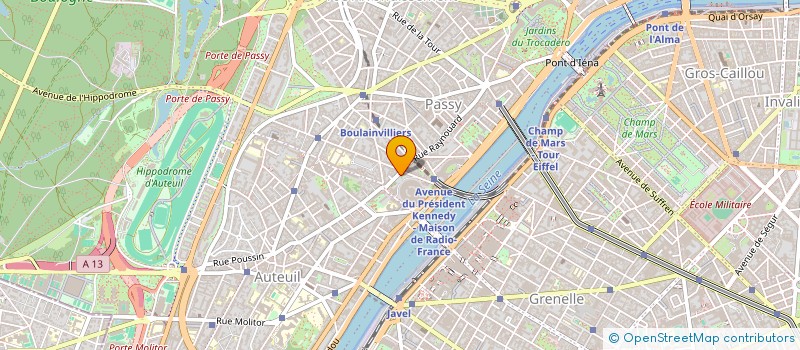 localisation de l'entreprise MONSIEUR MICHEL TITOUNE à PARIS
