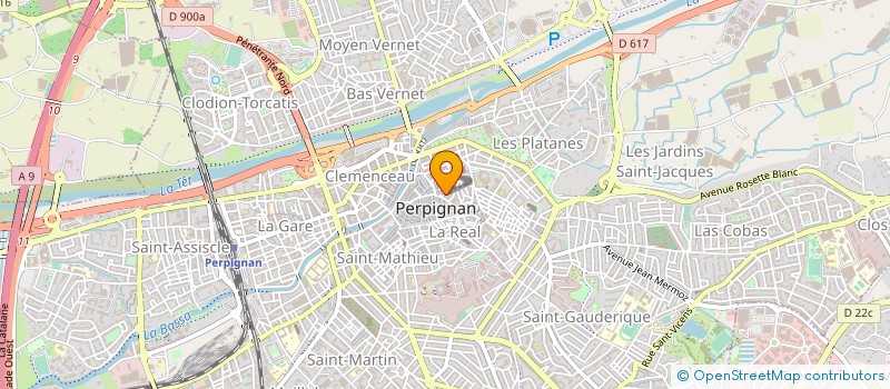 localisation de l'entreprise MONSIEUR MICHEL TIXADOR  PERPIGNAN