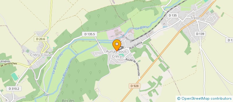 localisation de l'entreprise MONSIEUR MICHEL TODESCHINI à AUNAY-SOUS-CRECY