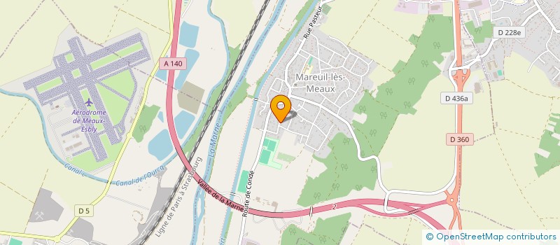 localisation de l'entreprise MONSIEUR MICHEL TODESCHINI à MAREUIL-LES-MEAUX