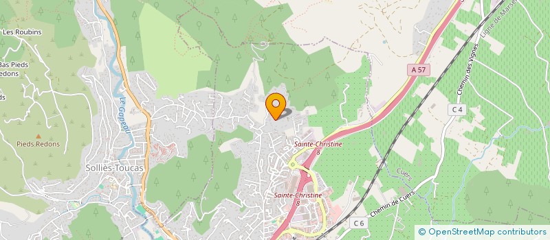 localisation de l'entreprise MONSIEUR MICHEL TOMAS  SOLLIES-PONT