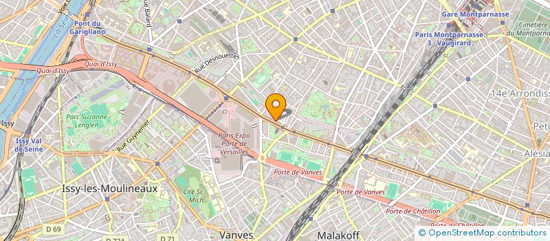 localisation de l'entreprise MONSIEUR MICHEL TOME  PARIS