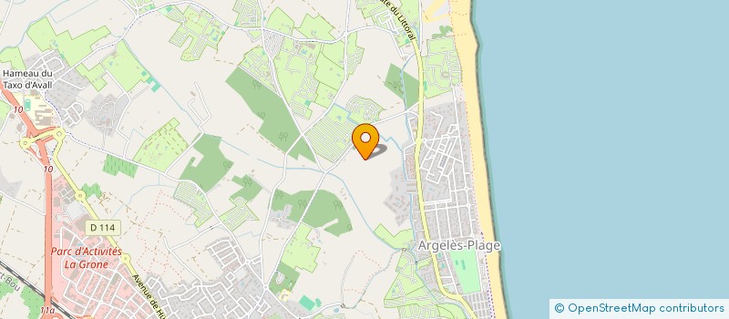 localisation de l'entreprise MONSIEUR MICHEL TONNELIER à ARGELES SUR MER