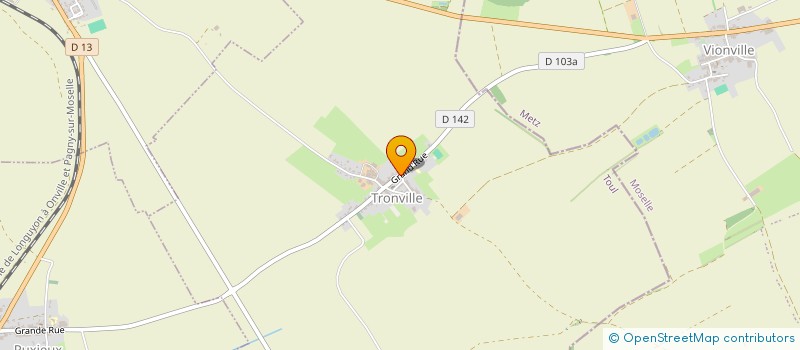 localisation de l'entreprise MONSIEUR MICHEL TORLOTING  ABBEVILLE-LES-CONFLANS