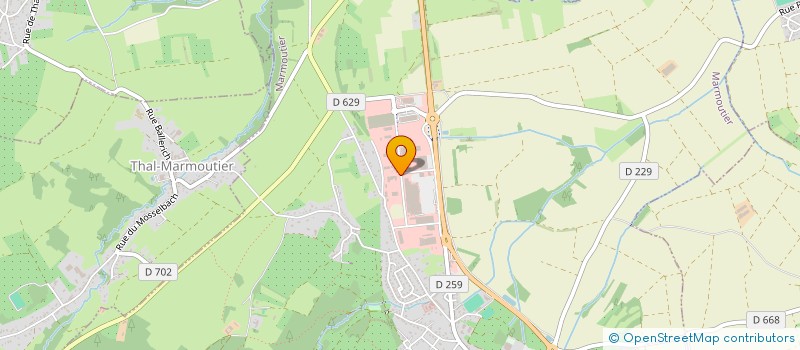 localisation de l'entreprise MONSIEUR MICHEL TORRES  MARMOUTIER