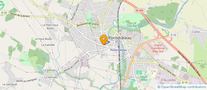 localisation de l'entreprise MONSIEUR MICHEL TOUCHAIS  PONTCHATEAU