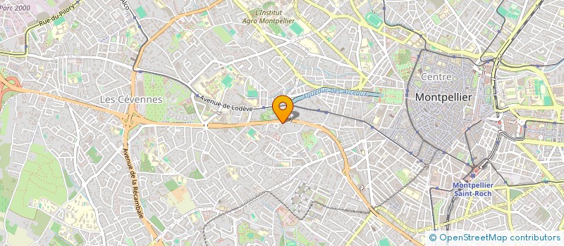 localisation de l'entreprise MONSIEUR MICHEL TOUCHE à MONTPELLIER