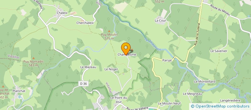 localisation de l'entreprise MONSIEUR MICHEL TOURTE à SOUBREBOST