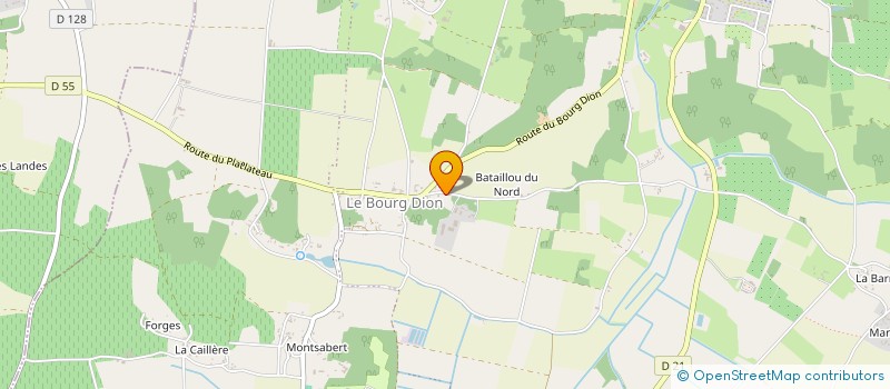 localisation de l'entreprise MONSIEUR MICHEL TRAINEAU  BRISSAC LOIRE AUBANCE