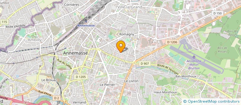localisation de l'entreprise MONSIEUR MICHEL TRAPEZAROFF à ANNEMASSE