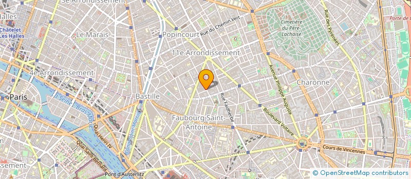 localisation de l'entreprise MONSIEUR MICHEL TRICARICO à PARIS