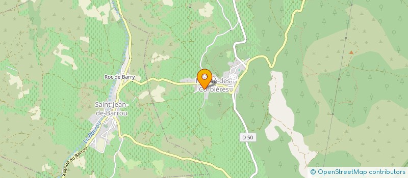 localisation de l'entreprise MONSIEUR MICHEL TRICOIRE  FRAISSE-DES-CORBIERES