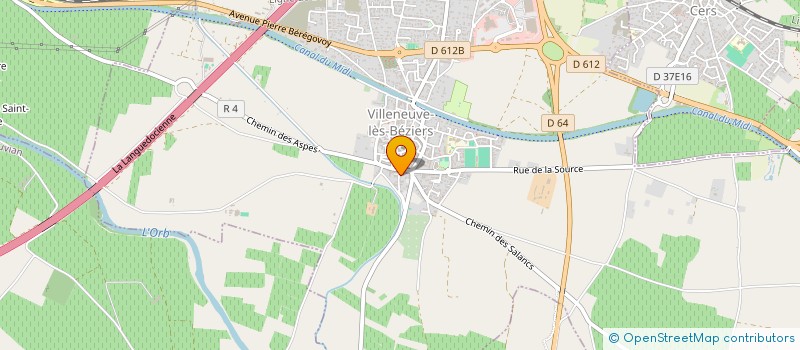 localisation de l'entreprise MONSIEUR MICHEL TRISIC à VILLENEUVE-LES-BEZIERS