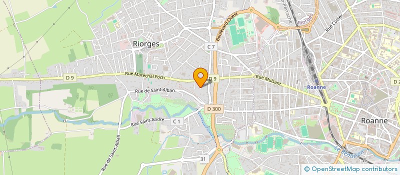 localisation de l'entreprise MONSIEUR MICHEL TROISGROS à RIORGES