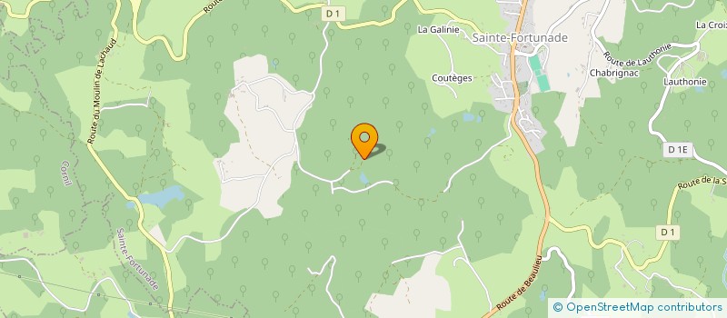 localisation de l'entreprise MONSIEUR MICHEL TRONCHE  SAINTE-FORTUNADE