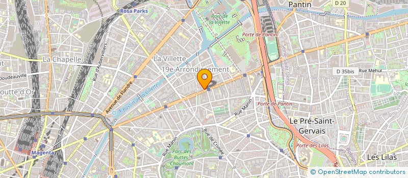 localisation de l'entreprise MONSIEUR MICHEL TRONEL  PARIS