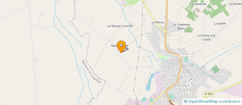 localisation de l'entreprise MONSIEUR MICHEL TROUVE à LEVROUX