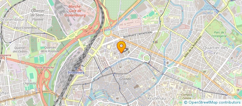 localisation de l'entreprise MONSIEUR MICHEL TROYANOWSKY à STRASBOURG