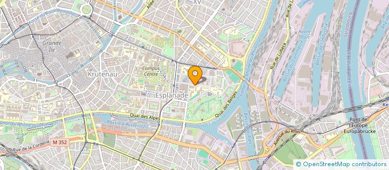 localisation de l'entreprise MONSIEUR MICHEL TRUBERT  STRASBOURG