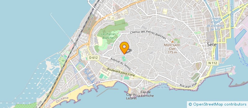 localisation de l'entreprise MONSIEUR MICHEL TRUC à SETE