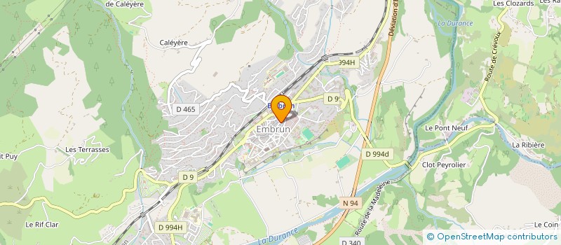 localisation de l'entreprise MONSIEUR MICHEL TRUOIOLO à EMBRUN