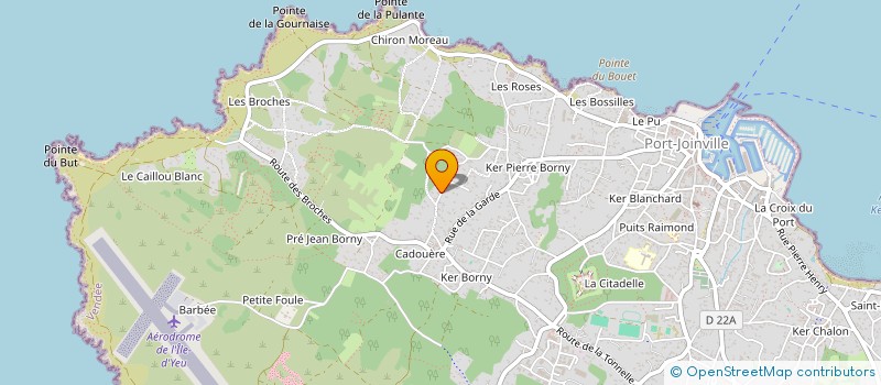 localisation de l'entreprise MONSIEUR MICHEL TURBE à L'ILE-D'YEU