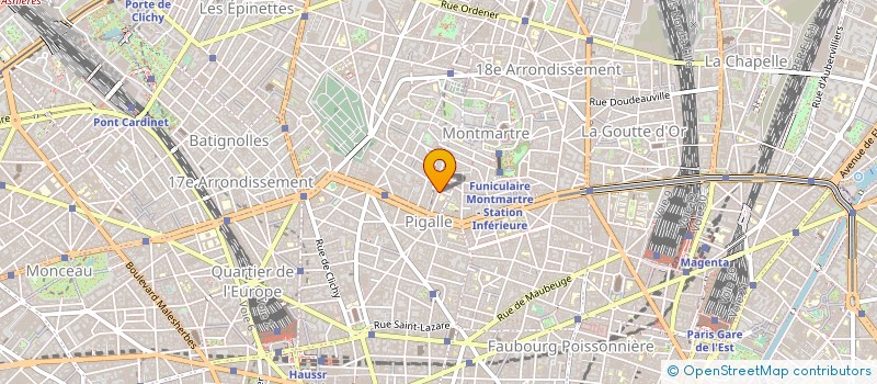 localisation de l'entreprise MONSIEUR MICHEL TUTIN à PARIS
