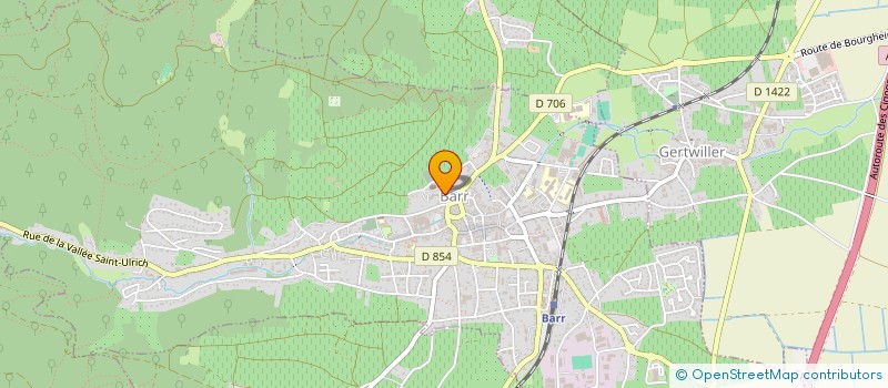 localisation de l'entreprise MONSIEUR MICHEL UFFLER  SAINT-PIERRE