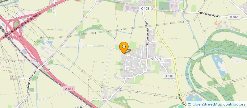 localisation de l'entreprise MONSIEUR MICHEL ULMANN  NIEVROZ