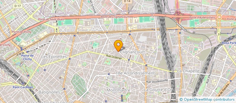 localisation de l'entreprise MONSIEUR MICHEL UNIA à PARIS